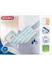 Leifheit  Wischbezug Profi XL micro duo türkis weiß 48,0 x 16,0 x 2,0 cm