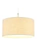 Globo lighting Hängeleuchte "DELEON" in beige