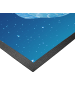 Mr. & Mrs. Panda Schmutzfangmatte Sternzeichen Fische ohne Spruch in Sternenhimmel Blau