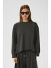 InWear Sweatshirt GidaIW Baggy fit in Dark Grey Melange