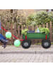 relaxdays 4x Schubkarrenrad in Schwarz/ Grau - 4.80 4.00-8