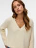 Vero Moda Strickpullover in Birch