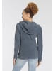 Polarino Fleecejacke in blau