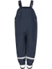 Playshoes Kinder Regenhose "Softshell-Latzhose" in Blau