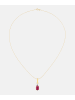 Diamant L'éternel Kette mit Anhänger, mit Rubin, 375 Gelbgold