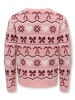 KIDS ONLY Weihnachtspullover Schneeflocken Kogsnowflake in rose elegance snowflake