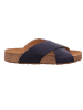 HAFLINGER Pantolette in blau