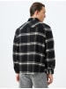 KOTON Shirt in Schwarz Karomuster