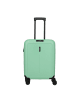 travelite Basics faltbarer 4-Rollen Kabinentrolley 55 cm in mint