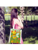 Mr. & Mrs. Panda Shopper Biene Blume Design ohne Spruch in Weiß