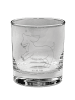 Mr. & Mrs. Panda Whiskey Glas Hund Dackel ohne Spruch in Transparent