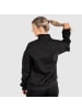 SMILODOX Half Zip Sweatshirt Teresita in Schwarz