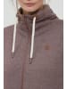 Oxmo Sweatjacke OXVicky Sweat Zip-Jacke in Braun