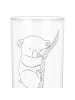 Mr. & Mrs. Panda Longdrinkglas Koalabär mit Spruch in Transparent