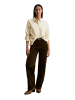 Marc O'Polo DENIM Karo-Bluse loose in Offwhite