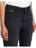 G-Star Raw Iggie Straight Jeans worn in black crow