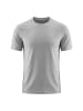 SNOCKS Trainingsshirt Raglan Herren 1 Stück in Silber Grau