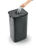 EASYmaxx Pfandflaschen-Sammelbehälter 100l anthrazit inkl. 2 Beuteln grau