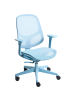Beliani Bürostuhl AERI in Blau/Schwarz - (W) 60 x (H) 93 x (L) 60 cm