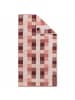Cawö Handtuch Vibe Karo 1699 22 in Puder-Rosa