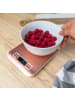 Intirilife Digitale Küchenwaage - 5kg Elektronische Waage in ROSÉ GOLD