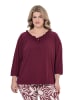 Ulla Popken Shirt in weinrot