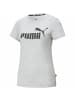 Puma Bodywear T-Shirt ESS Logo Tee in Satinweiß