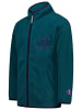 Salt and Pepper  Fleecejacke Traktor Motiv in bottle green
