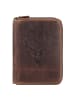 Greenburry Vintage Ausweisetui Leder 16 cm in brown