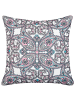Beliani 3er-Set Gartenkissen TIDE in Bunt/Rosa/Violett