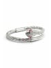 GT COLLECTION Armband Snake Head in silver