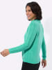 WITT WEIDEN Stehkragen-Pullover in blaugrün