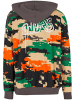 DNGRS Dangerous Kapuzenpullover in pixelcamouflage/grey
