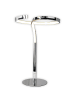 näve LED Tischleuchte "LOOP LINE" in chrome - (L)27 cm x (B)27 cm x (H)38 cm - EEK G