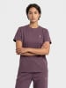 Hummel T-Shirt Hmlpulse Lebensstil Damen in BLACK PLUM