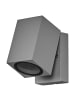 Osram ENDURA Classic Cube Außen-Wandleuchte, silber, GU10