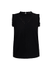 DreiMaster Damen Blusentop in Schwarz