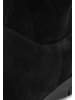 VITAFORM Veloursleder & Doubleface Stiefeletten in schwarz