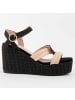 Montevita Sandalen Keilsandalen Salia11 in Schwarz