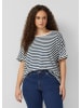 QS T-Shirt  in  58G0_tiefblau