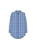 Smith&Soul Bluse mit Karomuster und Hemdkragen in Saphire Print