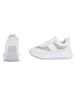 Ital-Design Freizeitschuh in Weiß und Silber