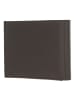 oxmox Leather Geldbörse RFID Schutz Leder 11 cm braun-pure 2.0metal square