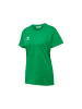 Hummel T-Shirt Rundhalsausschnitt gesticktes Logo Regular fit in Grün-2