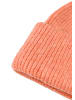 Zero  Mütze mit Wolle in Bright Orange Melange