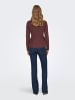 ONLY Strickpullover in Rum Raisin