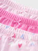 name it Slip 3er Pack NMFTIGHTS PINK HEARTS in pink lavender