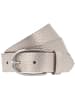 Vanzetti Gürtel Leder platingold-metallic