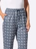 WITT WEIDEN Jersey-Hose in marine-getupft