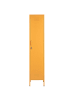 Beliani Kleiderschrank FROME in Gelb/Orange - (W) 38 x (H) 185 x (L) 50 cm